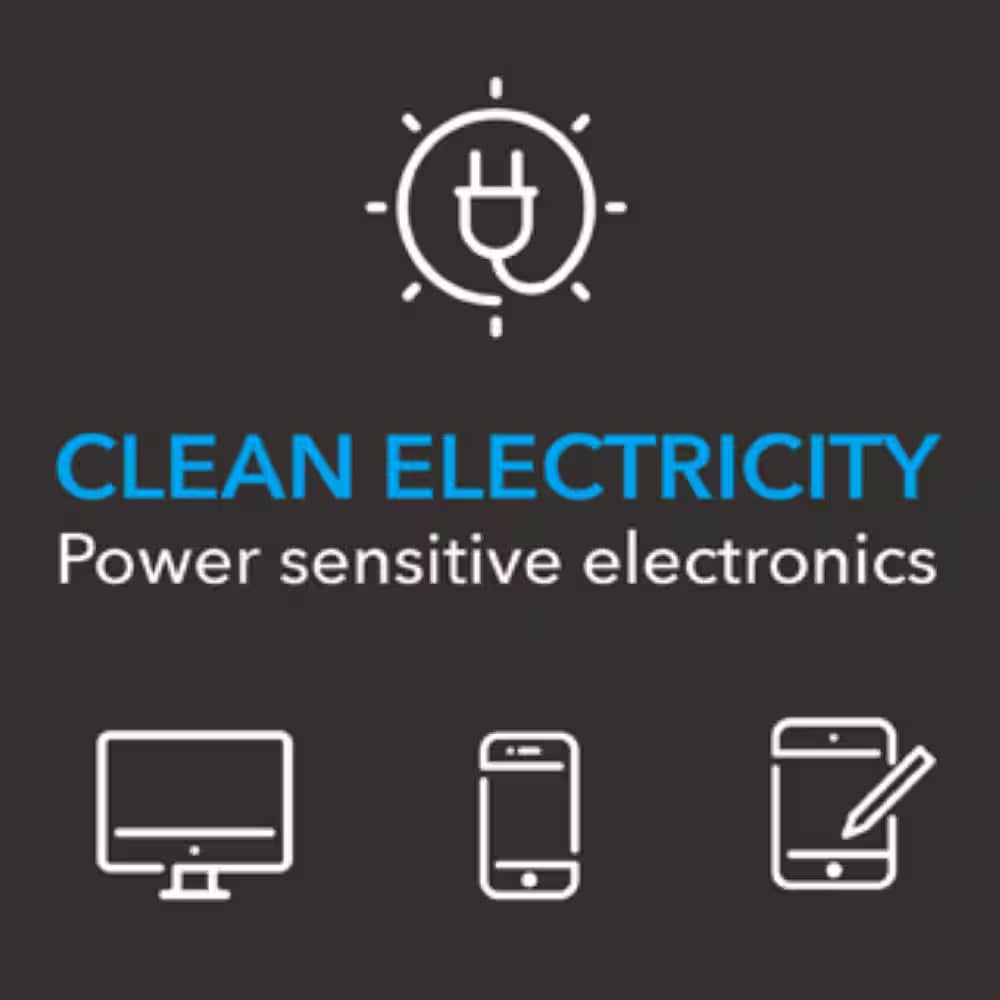 500-Watt Quiet Portable Power Station with Push Button Start Battery Generator for Outdoors, Home, and Solar Charging